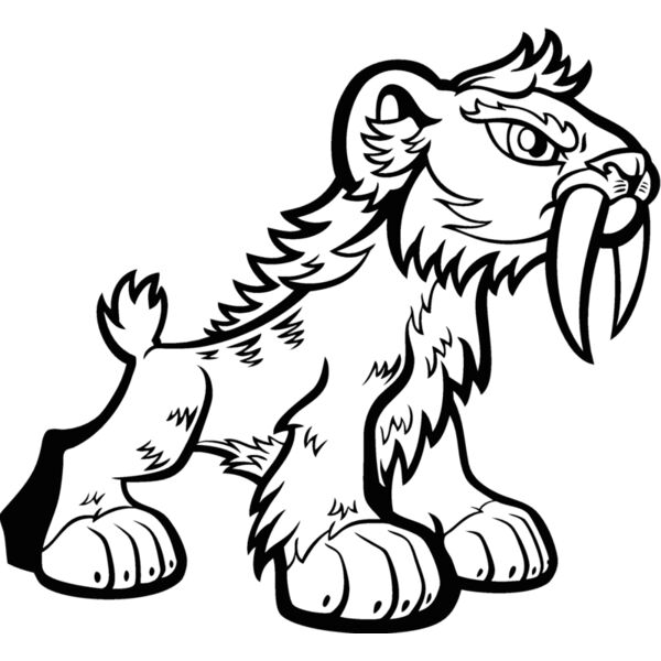 sabercat04v4bw Thumbnail