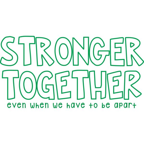 stronger together green tagline Thumbnail