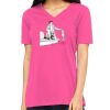 Missy's Relaxed Jersey Short-Sleeve V-Neck T-Shirt Thumbnail