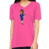 Missy's Relaxed Jersey Short-Sleeve V-Neck T-Shirt Thumbnail
