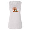 Ladies' Bella Flowy Scoop Muscle Tank Thumbnail