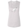 Ladies' Bella Flowy Scoop Muscle Tank Thumbnail