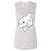 Ladies' Bella Flowy Scoop Muscle Tank Thumbnail