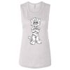 Ladies' Bella Flowy Scoop Muscle Tank Thumbnail