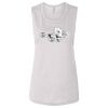 Ladies' Bella Flowy Scoop Muscle Tank Thumbnail