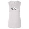 Ladies' Bella Flowy Scoop Muscle Tank Thumbnail