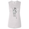 Ladies' Bella Flowy Scoop Muscle Tank Thumbnail