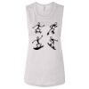 Ladies' Bella Flowy Scoop Muscle Tank Thumbnail