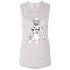 Ladies' Bella Flowy Scoop Muscle Tank Thumbnail
