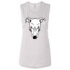 Ladies' Bella Flowy Scoop Muscle Tank Thumbnail