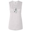 Ladies' Bella Flowy Scoop Muscle Tank Thumbnail