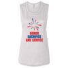 Ladies' Bella Flowy Scoop Muscle Tank Thumbnail