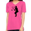 Missy's Relaxed Jersey Short-Sleeve V-Neck T-Shirt Thumbnail