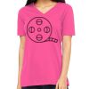 Missy's Relaxed Jersey Short-Sleeve V-Neck T-Shirt Thumbnail