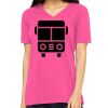 Missy's Relaxed Jersey Short-Sleeve V-Neck T-Shirt Thumbnail