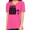 Missy's Relaxed Jersey Short-Sleeve V-Neck T-Shirt Thumbnail