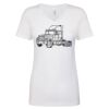 Next Level The Ideal V T-Shirt Thumbnail